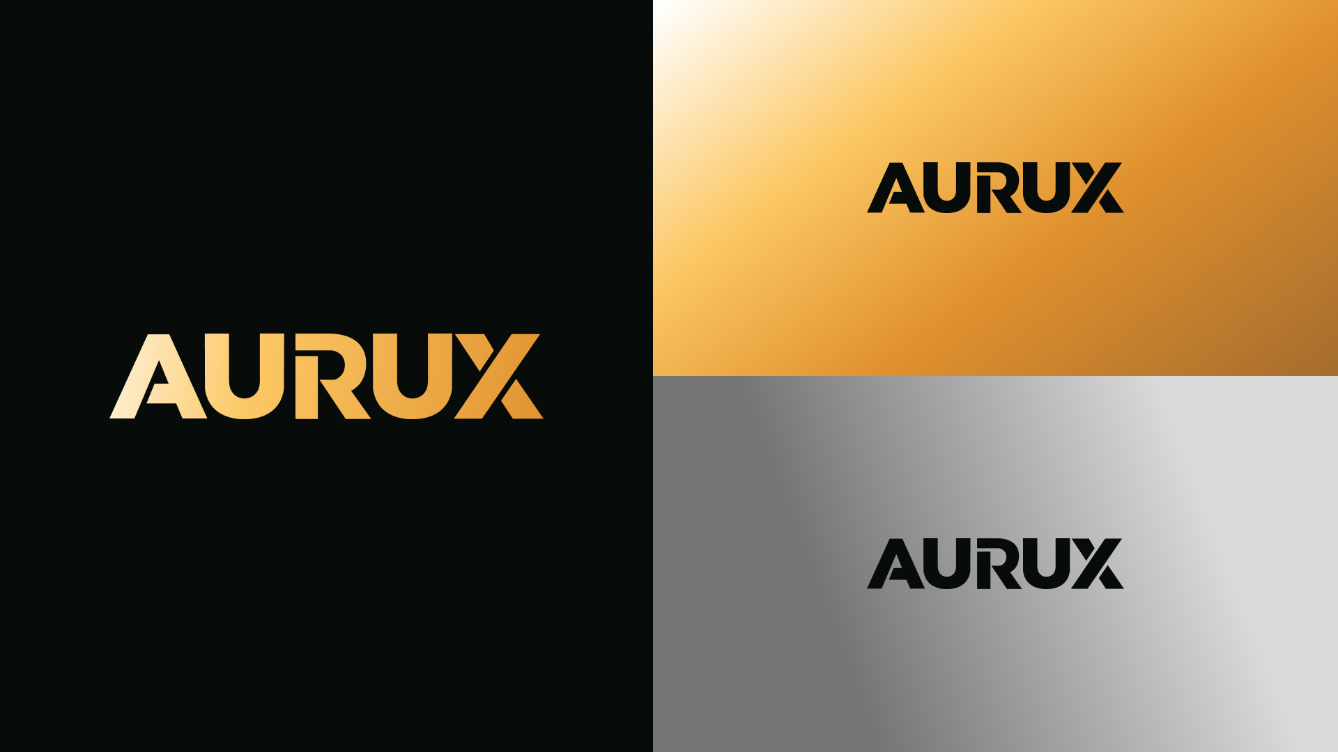 Aurux Logo Identity